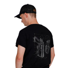 DarkDeer® Blueprint T-Shirt