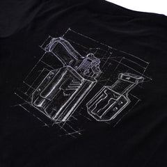 DarkDeer® Blueprint T-Shirt