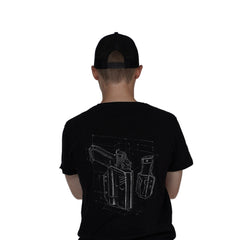 DarkDeer® Blueprint T-Shirt