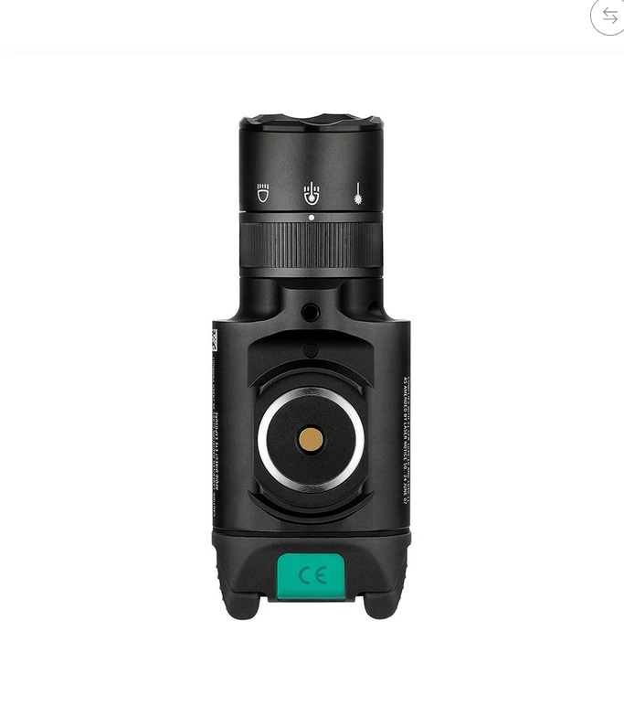 Olight® BALDR Pro R 1350 Lumen/grüner Laser schwarz